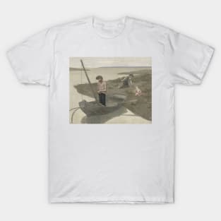 The Poor Fisherman by Pierre Puvis de Chavannes T-Shirt